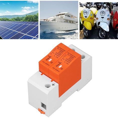 Interrupteur photovoltaïque YD1-PV500 2P New Energy avec protection contre les surtensions DC500V (1/5)