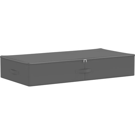 Storage Box Non-woven fabric 90 x 48 x 15 cm 64.8 L Anthracite vidaXL