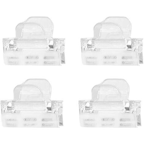 Clips de sac pour le stockage des aliments - 4 clips de stockage de collations Clips de rangement portables pour réfrigérateur, pour thé, chips, assaisonnements, collations, sandwichs