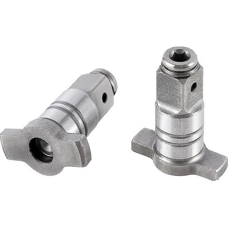 Ensemble enclume pour visseuse à percussion compatible avec boîtier de tête de perceuse, entraînement carré 1/2 pouce vers hexagone 1/4 pouce F (1/5)
