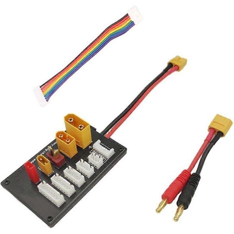 Lipo-Akku-Ladeplatine mit XT30-, XT60- und XT90-JST-T-Stecker für RC-Modelle – robust