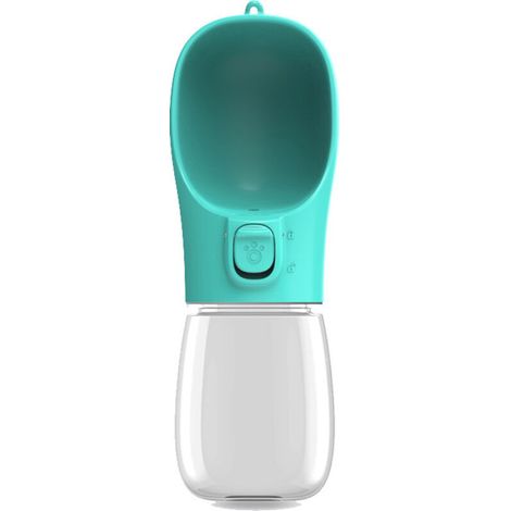 Bouteille d'eau Portable pour Chien, 350ml Bouteille d'eau de Voyage antibactérienne de qualité Alimentaire pour Chien et Chat, Eau Potable pour Animal de Compagnie en Plein air (1/3)