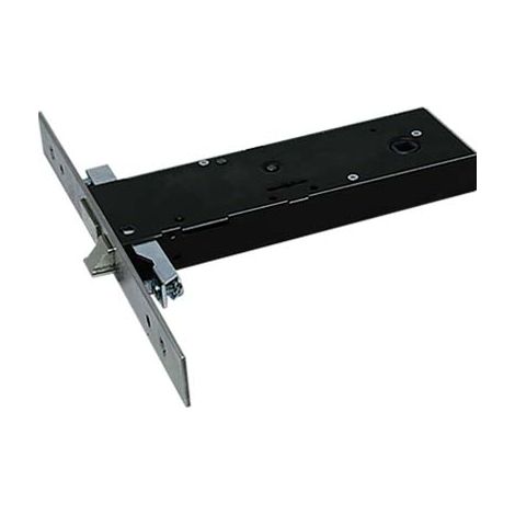 SERRATURA METALLO INFILARE 5980 OMEC B.Q INOX F.MM 25 DM M4 TRIPL+SCR H.MM 57 E.MM 90