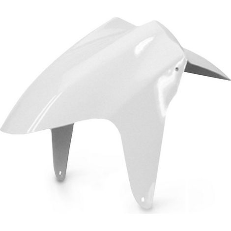 Guardabarros delantero TNT, blanco, MBK Nitro / Yamaha Aerox