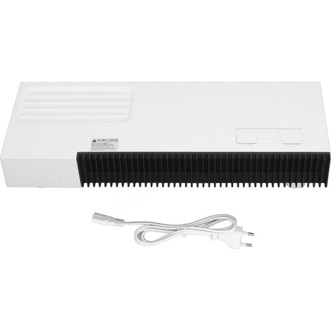 Chauffage de bureau multifonction 300W, radiateur électrique intelligent à thermostat programmable, économique, minuterie intégrée, pour bureau. (1/5)