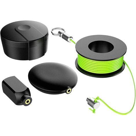PA Extractor de alambre, herramienta de extracción de cable magnético, guía de alambre a presión profesional Extractor de alambre Extractor de alambre Herramienta de pesca de pared para todo (1/4)