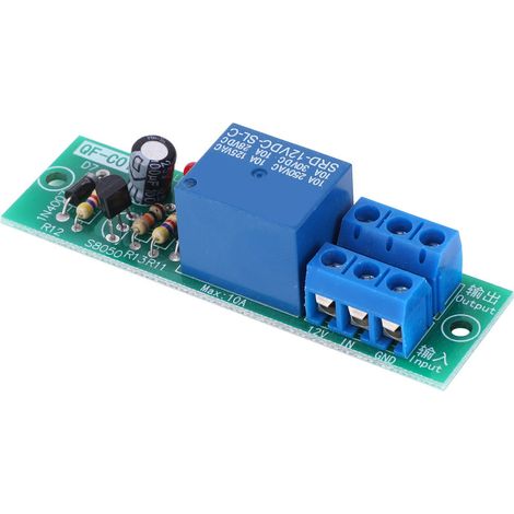 2 modules de relais bistables QF C01 12VDC pour modification automobile (interrupteur marche/arrêt). (1/3)