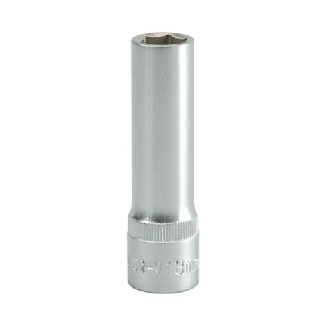 Douille longue 6 pans chromée 1/2'' 13 mm - YT-1226
