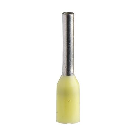 Linergy DZ5 - embout de câble - taille moyen - 0,25mm² - jaune - NF