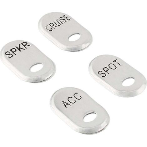 Couvercles de boutons de commutateurs à bascule pour moto (1/5)