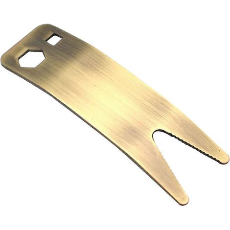 Clé multifonction Quick Fix pour guitare, outil de luthier pour le serrage des potentiomètres et des prises jack (1/5)