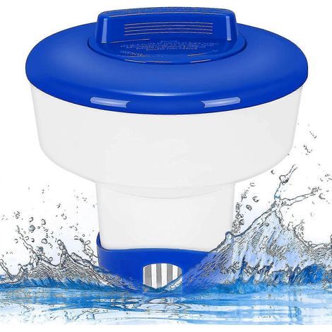 Schwimmender Pool-Dosierer, 18 cm (7 Zoll) schwimmender Chlor-Dosierer, leistungsstarker, einstellbarer Chemikalien-Dosierer für Innen- und Außenpools, Spas und Whirlpools. (1/5)
