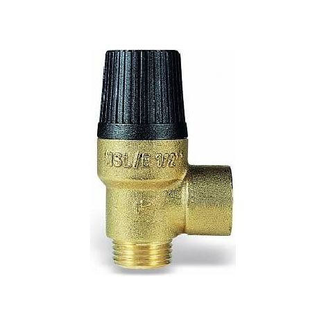 VALVOLA DI SICUREZZA A MEMBRANA MSL MF Misura: 1/2" x 9 Bar