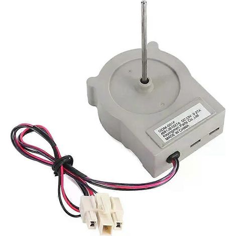 Moteur de ventilateur d'évaporateur pour réfrigérateur-congélateur 13 V CC (réf. 4681JB1027A). Matériau de haute qualité, durable et pratique. (1/4)