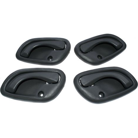 Set di 16 maniglie interne per portiere, anteriori e posteriori, sinistra e destra, per Grand Vitara, grigio, 95-01, 83130-60G01, 83110-60G01