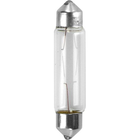 24V Lampada siluro - 11x43 mm - 18W - SV8,5-8 - 2 pz  - D/Blister (1/4)