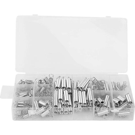 Ensemble de 200 ressorts de tension/pression pour outils manuels et accessoires industriels (200 ressorts)