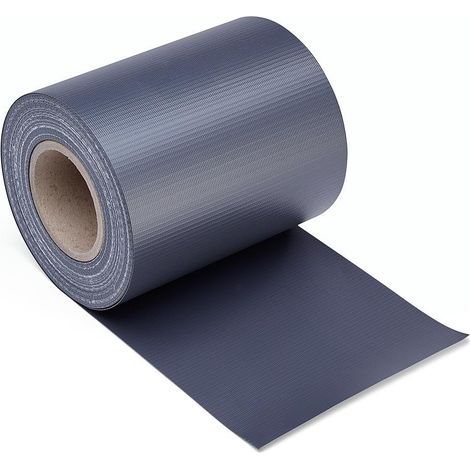 Sichtschutzstreifen Sichtschutz Zaunblende PVC Folie Zaunfolie Doppelstabmatten Anthrazit