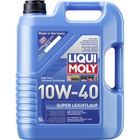 Liqui Moly SUPER LEICHTLAUF 10W-40 1301 Huile moteur 5 l