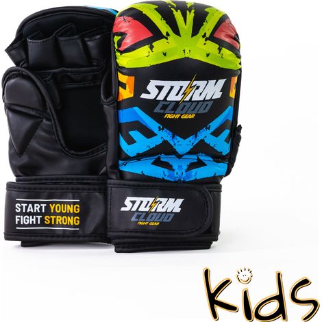 Guanti da MMA StormCloud Lynx Aztech Special Edition Junior M per bambini