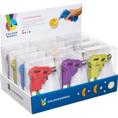 Kitchencraft Colourworks - Colourworks - Cannello da cucina, colori assortiti