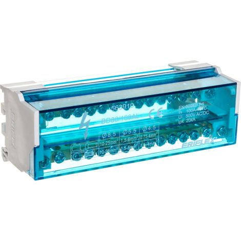 Blocco di distribuzione bipolare BD 80/100AL 563910