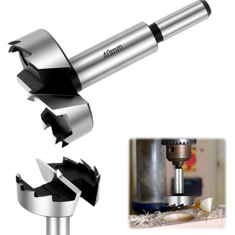 Mèche Forstner 40 mm pour bois, Foret Forstner pour bois (1/5)