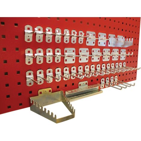 Kit ganchos para panel GR36/GR37  Metalworks 856001551 (1/2)