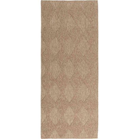 Tapis de surface AGIRA Naturel 200 x 80 cm Polyester