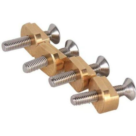 4 PièCes SéRies FoilMount Taille M6 et Hydrofoil Fixation à Vis T-Nuts pour Toutes les Pistes Surf Accessoires ExtéRieurs (1/4)