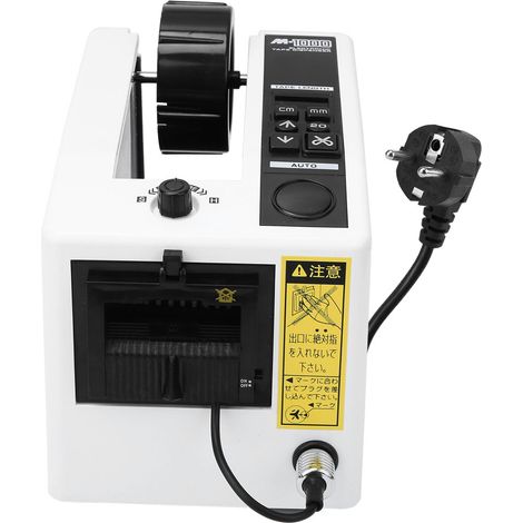 Distributeur automatique de ruban adhésif / Coupe-ruban adhésif électrique manuel/automatique, prise européenne 220 V (1/5)