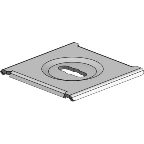 Legrand – Éclisse pour chemin de câble CE40 EZ – Boîte de 25 – Fixation rapide pour câbles électriques – Compatible avec systèmes Cablofil