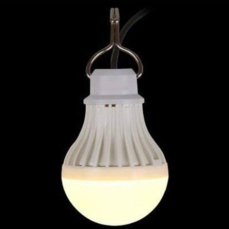 Tragbare LED-Campinglampe mit USB-Kabel, Notleuchte mit USB-Kabel, nicht dimmbar (1/5)