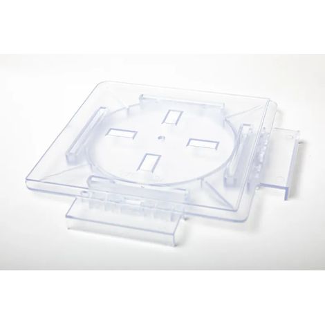Plaque à dalle transparente  -