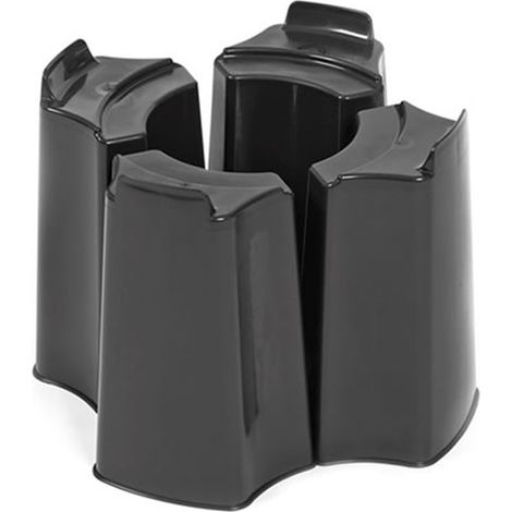 4 Piece Water Butt Stand for 100L & 150L Water Butts Black
