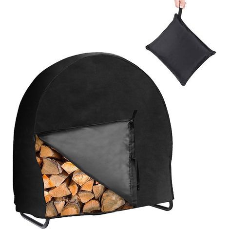 Firewood Cover, 40x24x41in Heating Firewood Shelter 600d Oxford Fabric Firewood Storage Covers