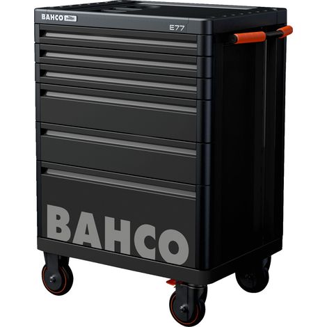 Bahco Premium Werkstattwagen mit 6 Schubladen, schwarz (1/4)