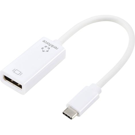 Renkforce USB-C®, DisplayPort Adaptateur [1x USB-C® mâle - 1x DisplayPort femelle] 0.15 m V561143 (1/3)