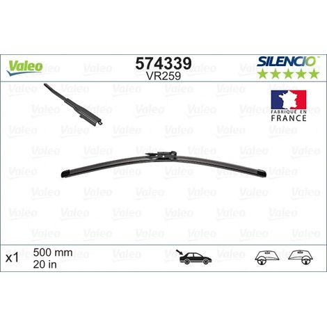 Balai d'essuie-glace Valeo 574339 FORD 1272339 2047382