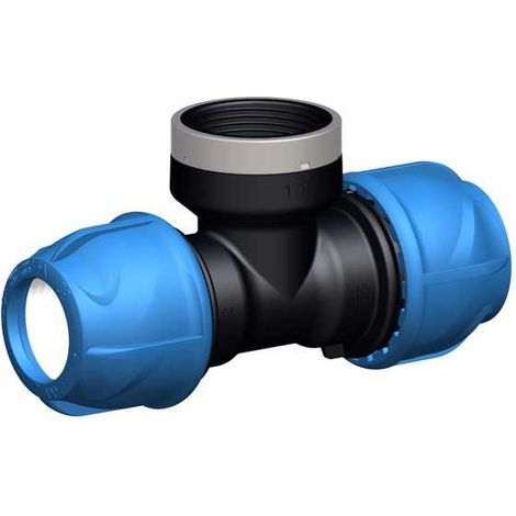 GF PIPING SYSTEMS Té de transition 90° - iJoint - Ø 32 mm taraudage femelle 1/2"