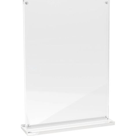 Maul 1948205 MAULvision Espositore da tavolo a forma di T adatto per formato carta: DIN A5 Trasparente 1 pz. (1/5)