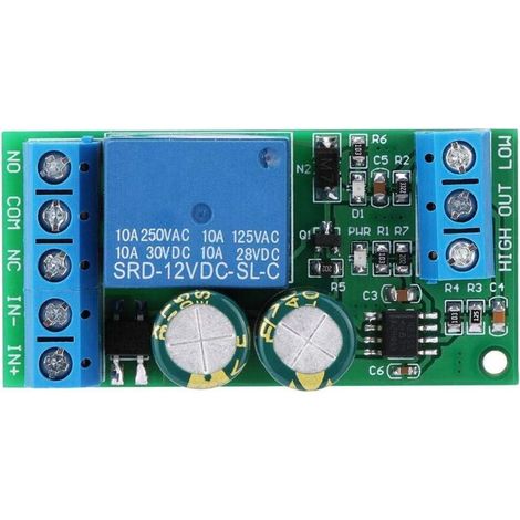 Module Capteur Détection du Niveau Liquide Automatique 12 V Interrupteur Capteur Niveau d'eau pour Aquarium (1/4)