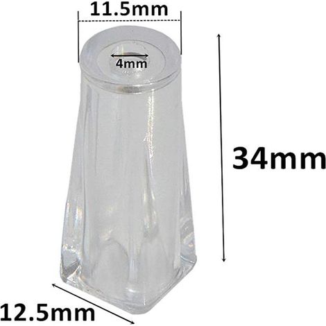 W016 Copper Bell, Retail Venetian Blind Transparent Pendant Curtain Rotating Rod Pull Cord Accessories (20 pieces) (1/5)