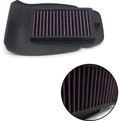Compatible with the Yamaha YZF-R15 R15 high-flow washable air filter cartridge (years 2017-2019)