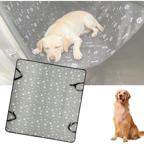 Waterproof dog seat cover, scratch resistant, ideal for families with dogs, SUVs, cars and trucks (1/5)