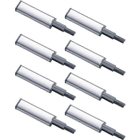 Set di 8 ammortizzatori a chiusura ammortizzata per ante di armadi, adattatori a chiusura ammortizzata, compatti, ammortizzatori per cerniere da cucina - FFY (1/4)