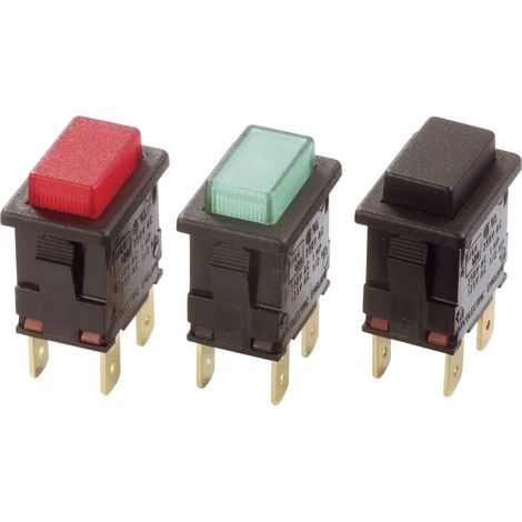 Arcolectric (Bulgin Ltd.) H8350ABAAA H8350ABAAA Interrupteur à pression 250 V/AC 16 A 2 x Off/On à a (1/2)