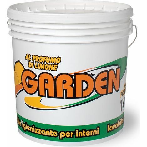 Idropittura Lavabile per Interni Garden Laiv colore Bianco 4 Lt.