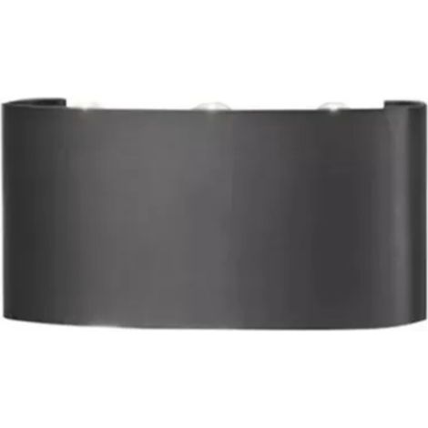 Appliques murales extérieures à LED, 6 LED, éclairage ponctuel, boîtier en aluminium étanche, 6 W, AC100-260 V, noir.