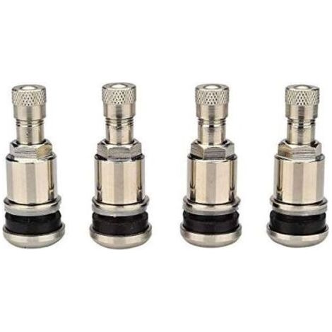Valve De Pneu - Cuivre Pur - 43mm - Universelle Pour Pneus Tubeless - Lot De 4 (1/4)